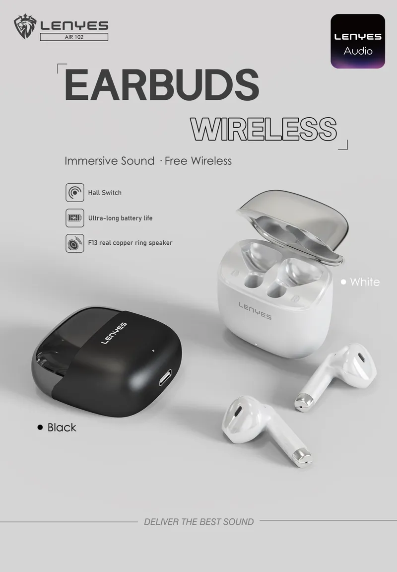 Lenyes Wireless Earbuds AIR 102