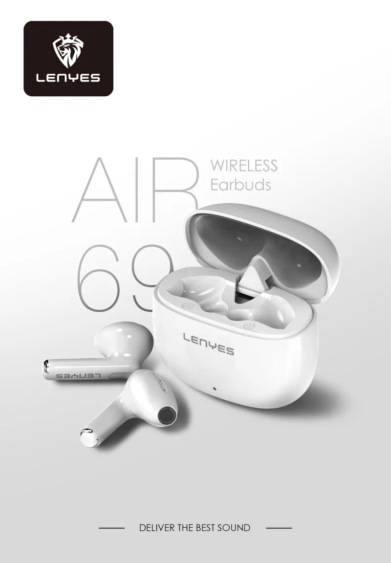 Lenyes Wireless Earbuds AIR 69