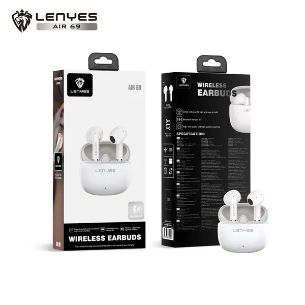 Lenyes Wireless Earbuds AIR 69