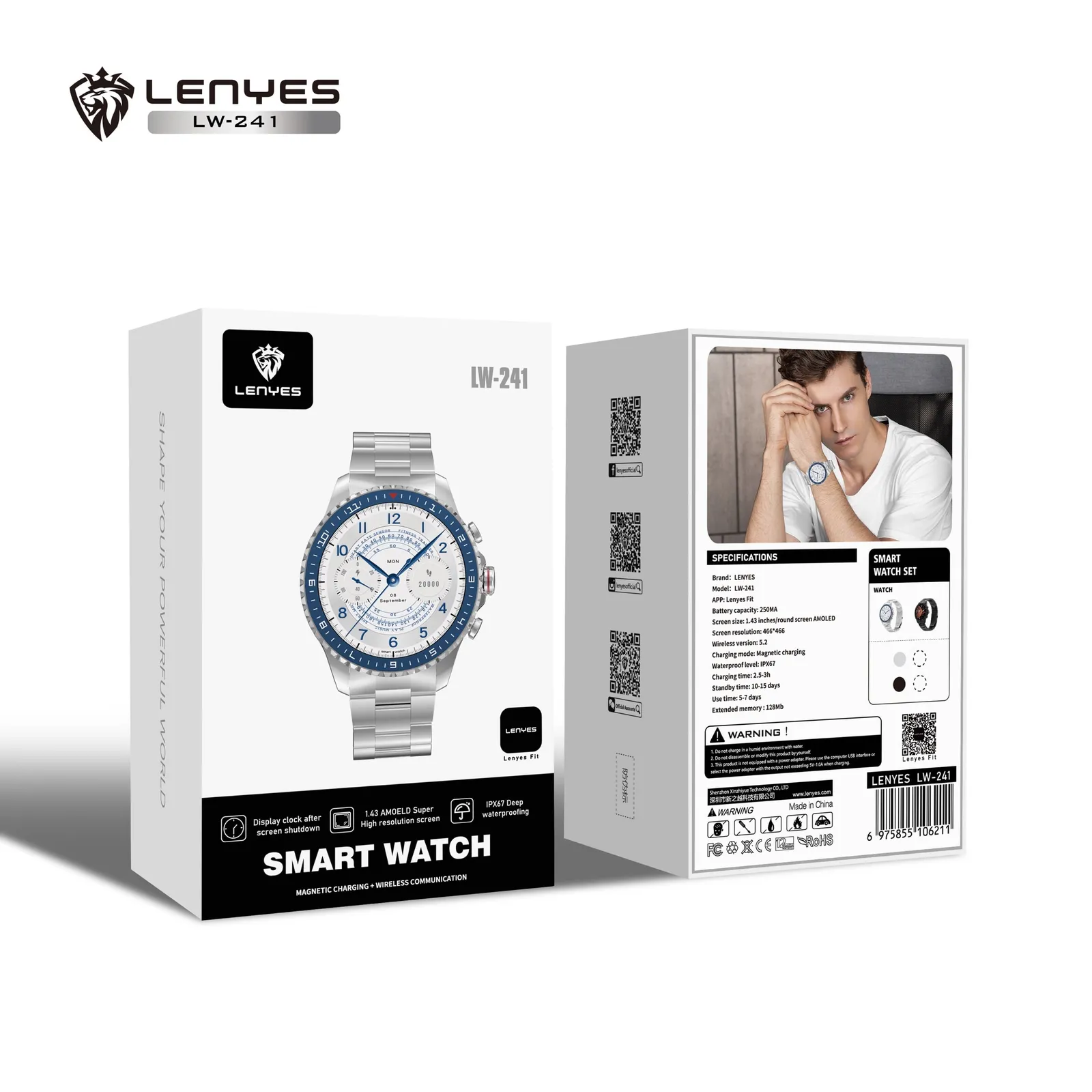 Lenyes Smart Watch LW-241