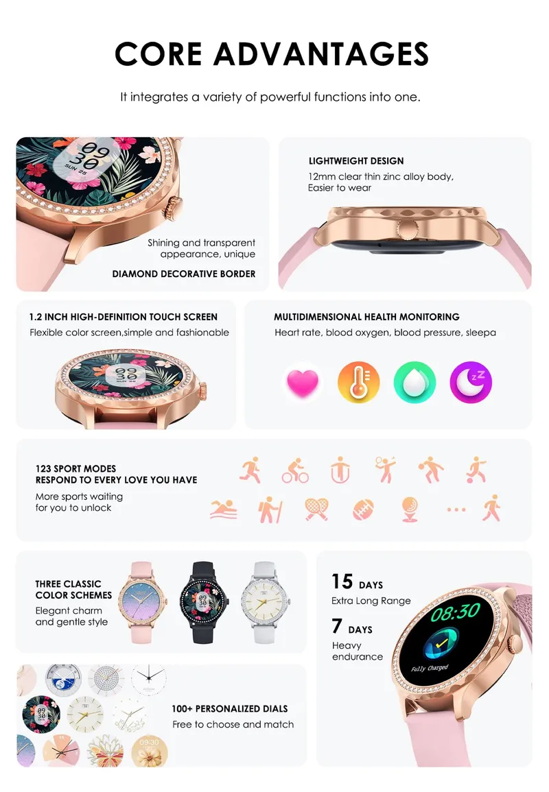 Lenyes Smart Watch LW-244