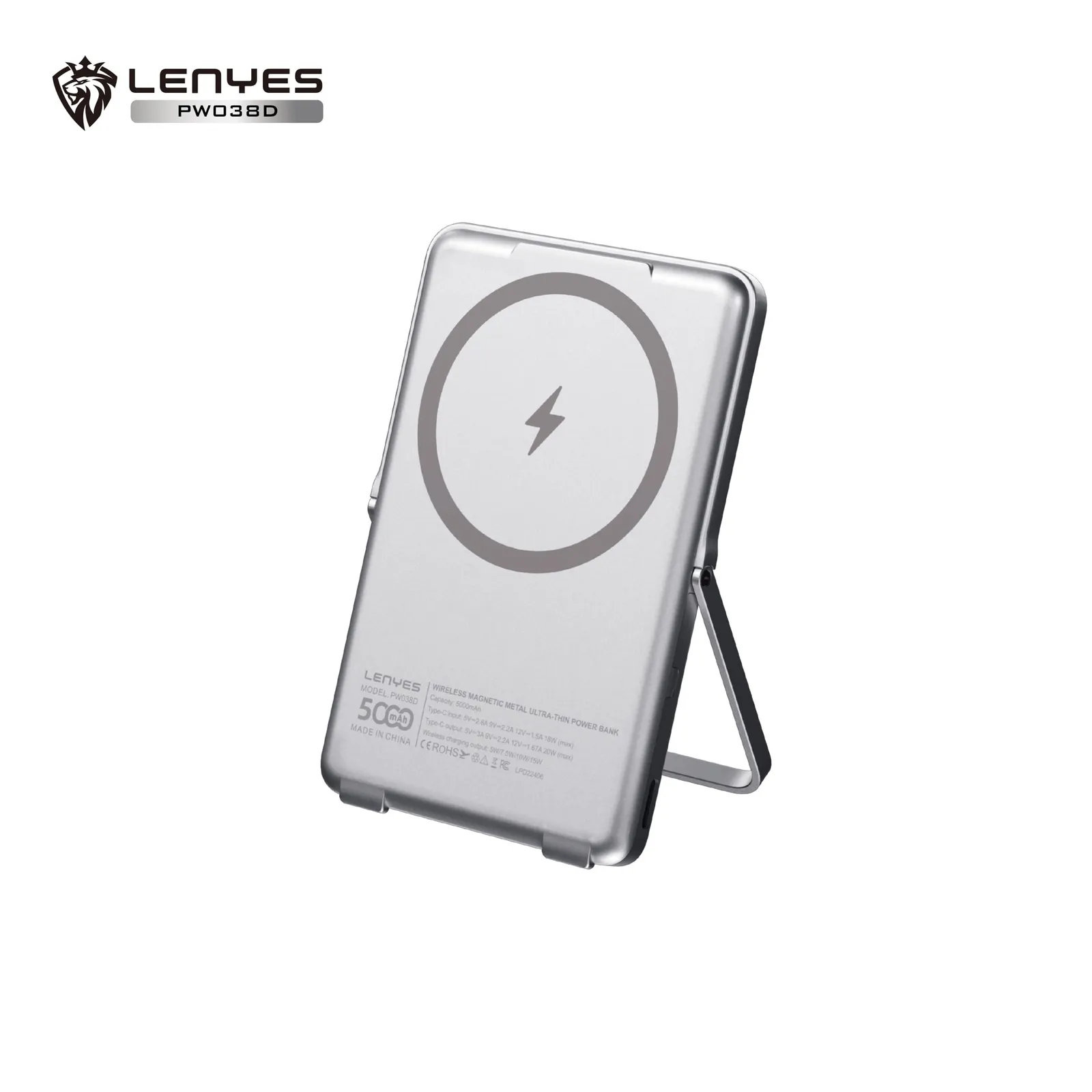 Lenyes 5,000 mAh Power Bank PW038D