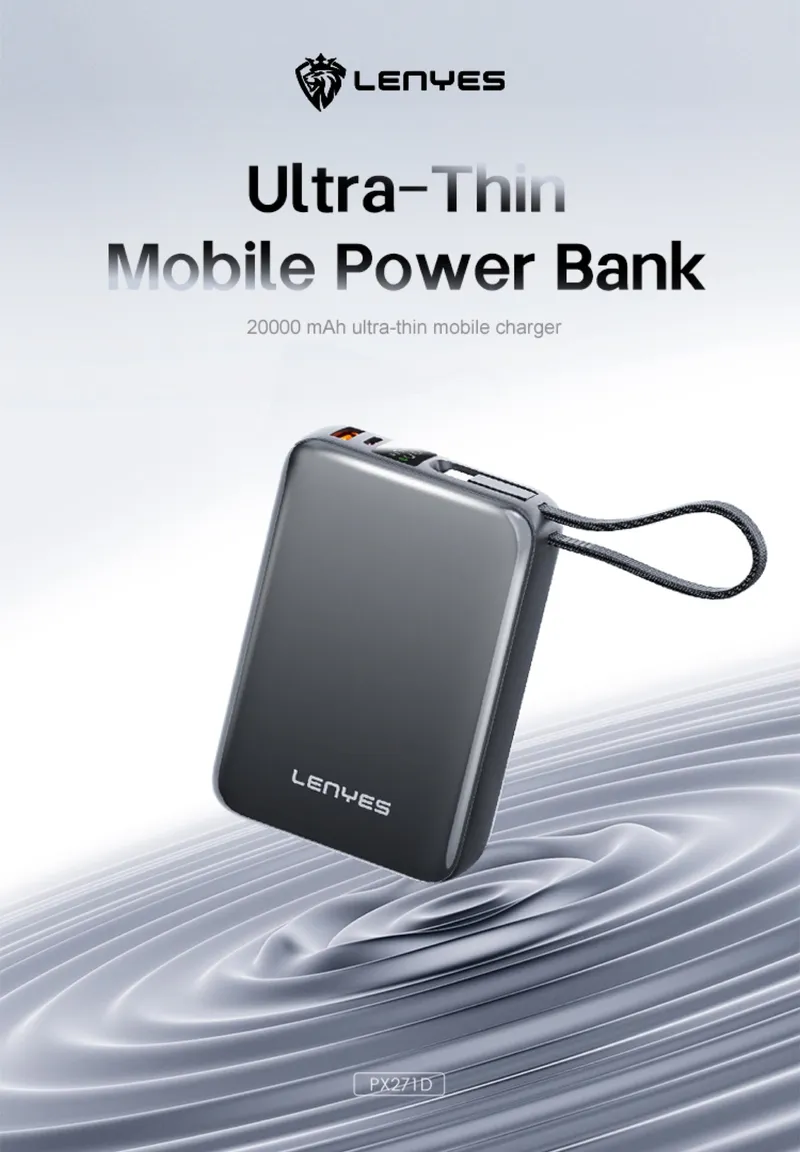 Lenyes 20,000 mAh Power Bank PX271D