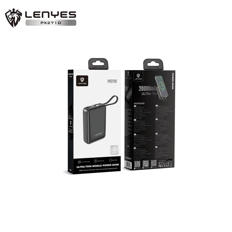 Lenyes 20,000 mAh Power Bank PX271D