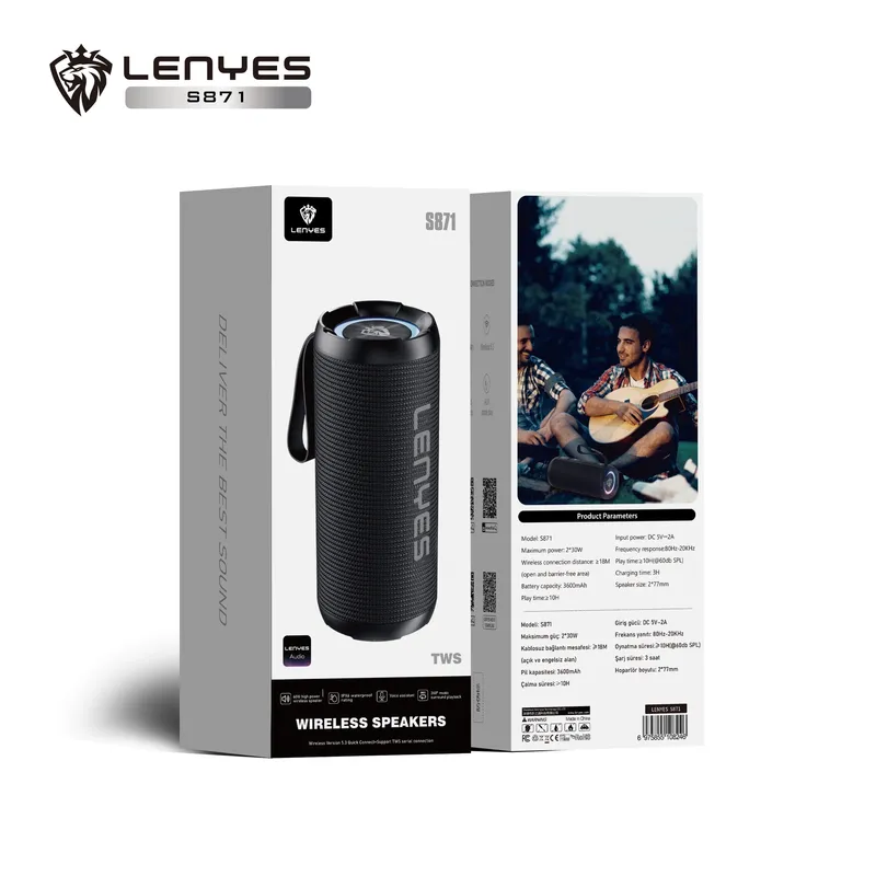 Lenyes Bluetooth Speaker S871