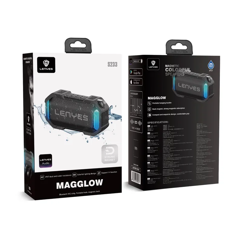 Lenyes Bluetooth Speaker S233