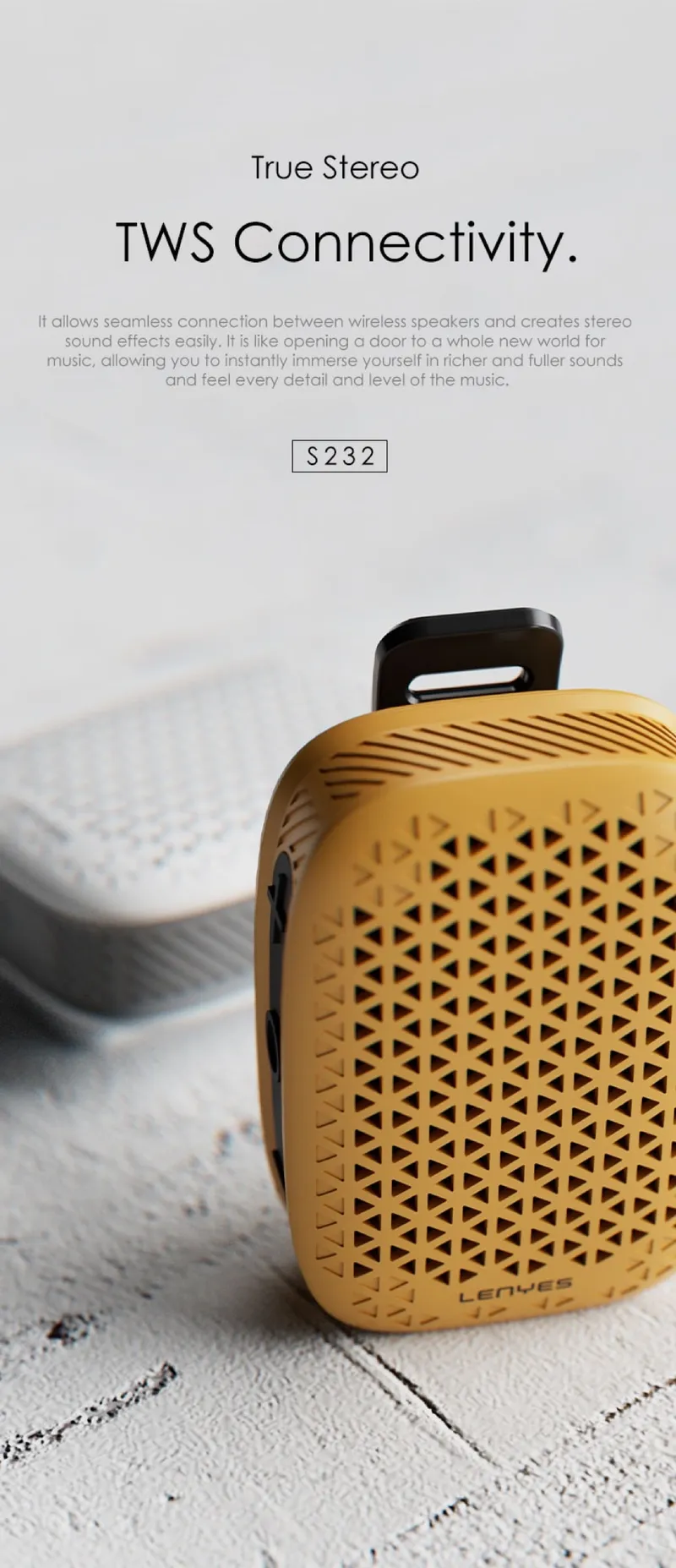 Lenyes Bluetooth Speaker S232