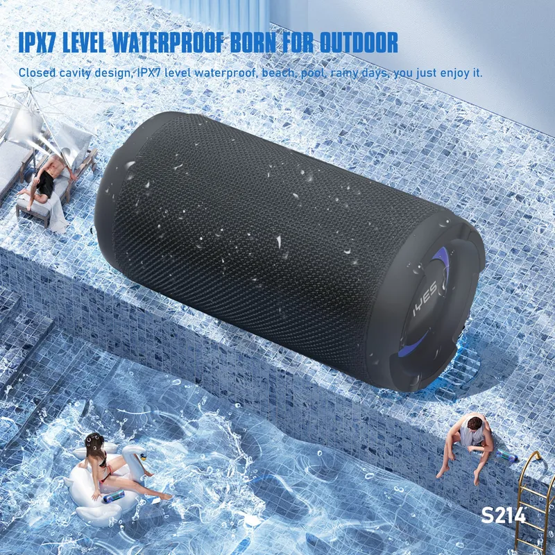Lenyes Bluetooth Speaker S214