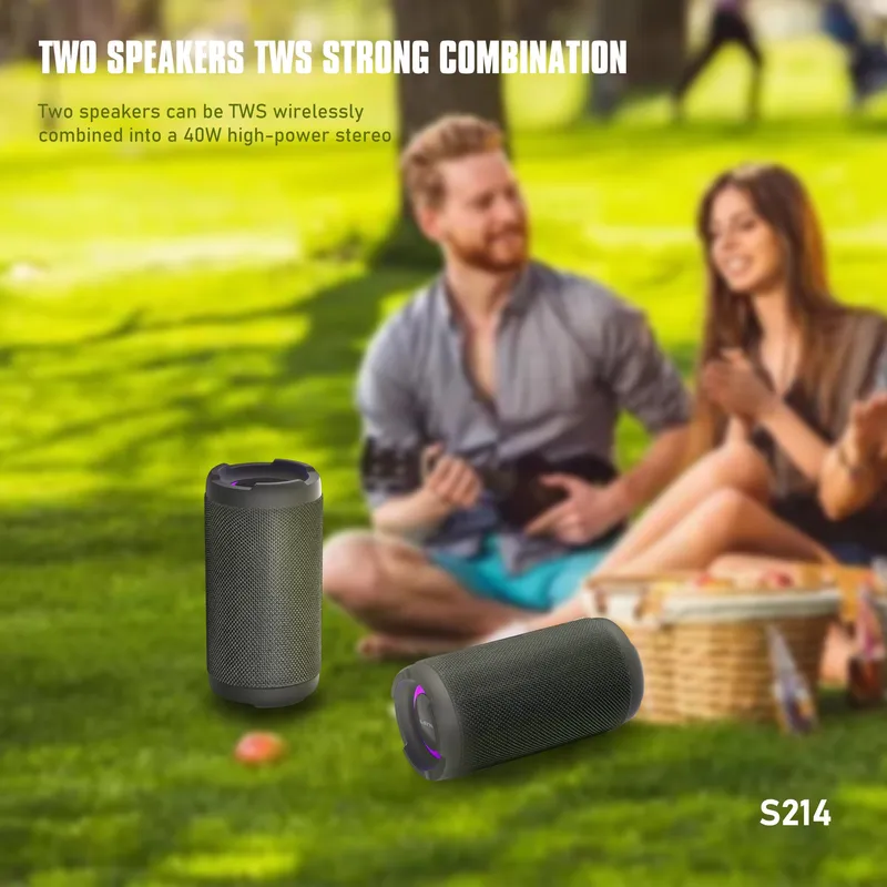 Lenyes Bluetooth Speaker S214