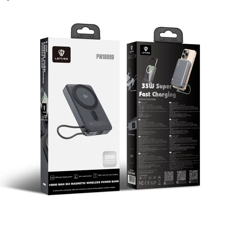 Lenyes 10,000 mAh Power Bank PW1009D