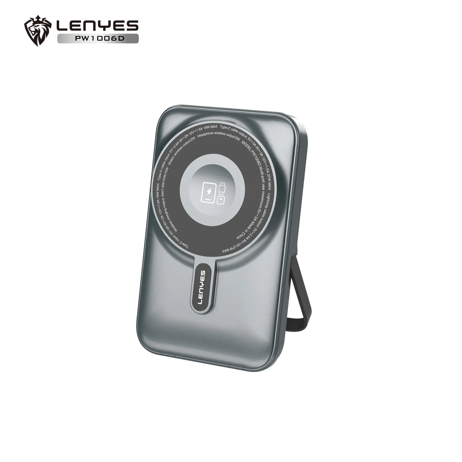 Lenyes 10,000 mAh Power Bank PW1006D