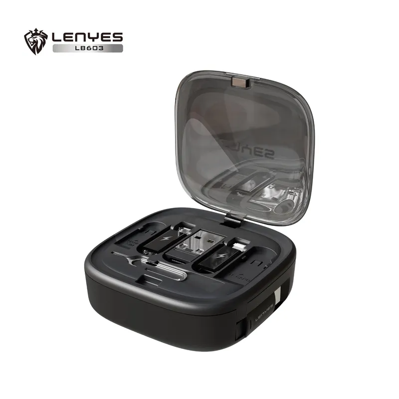 Lenyes 6-in-1 Adapter Storage Box LB603