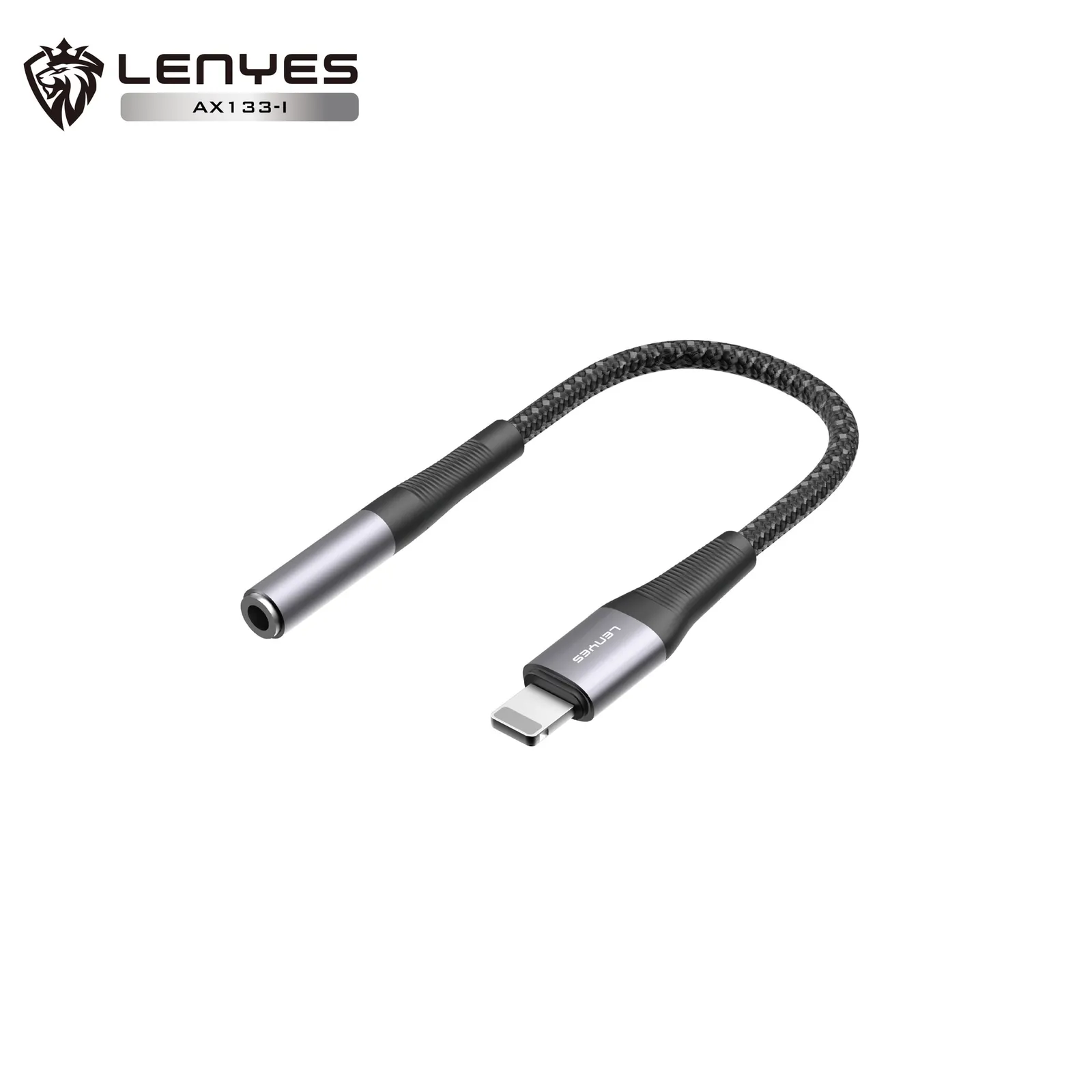 Lenyes Lightning to 3.5 mm Audio Adapter AX133-I
