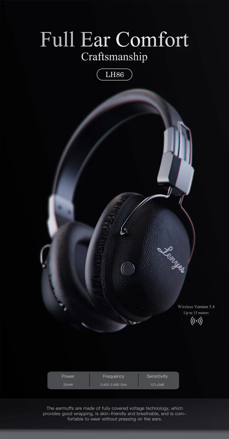 Lenyes Headphones LH86