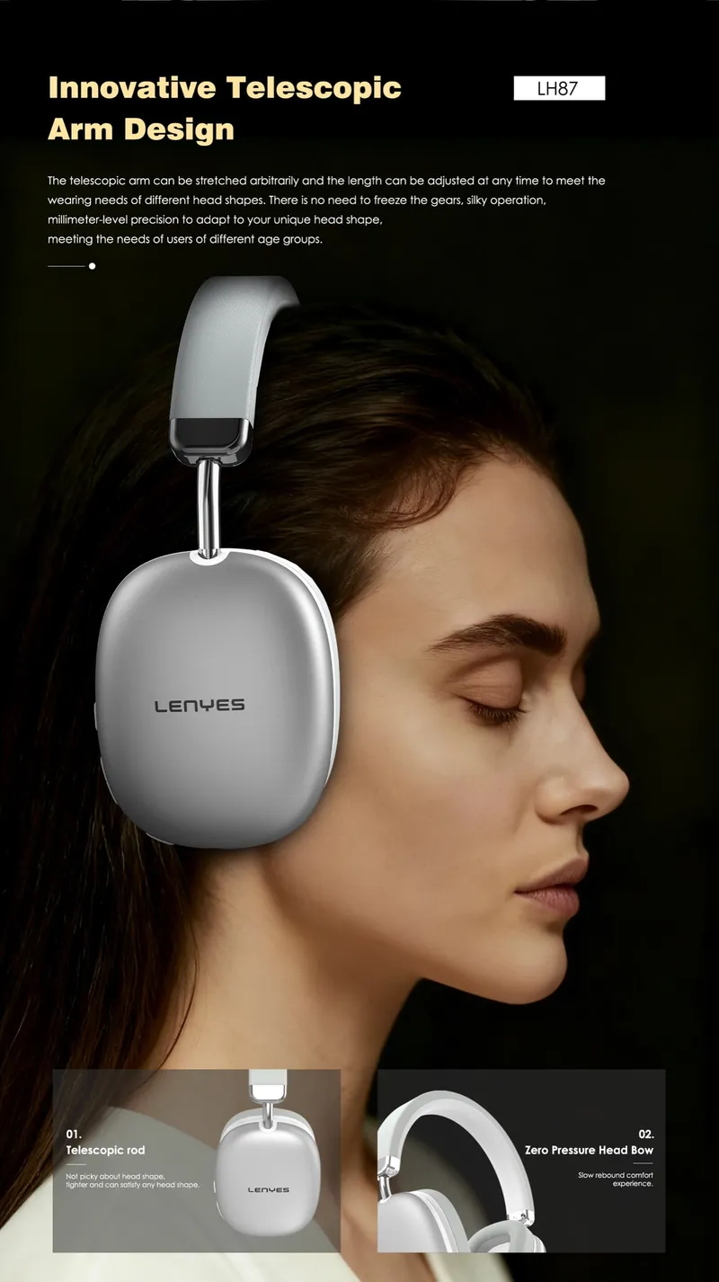 Lenyes Headphones LH87