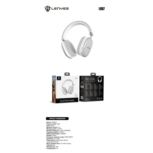 Lenyes Headphones LH87