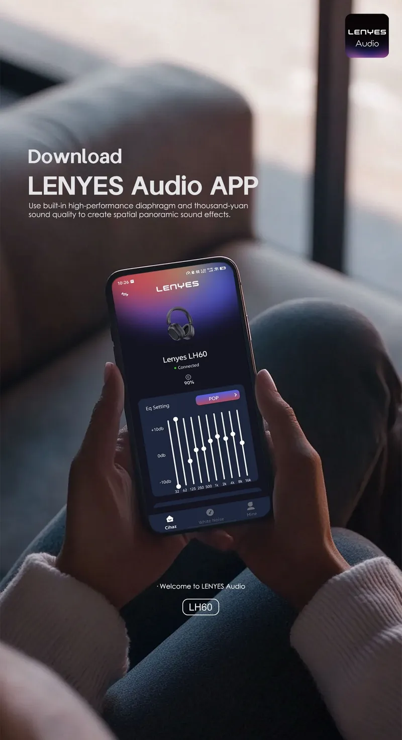Lenyes Headphones LH60