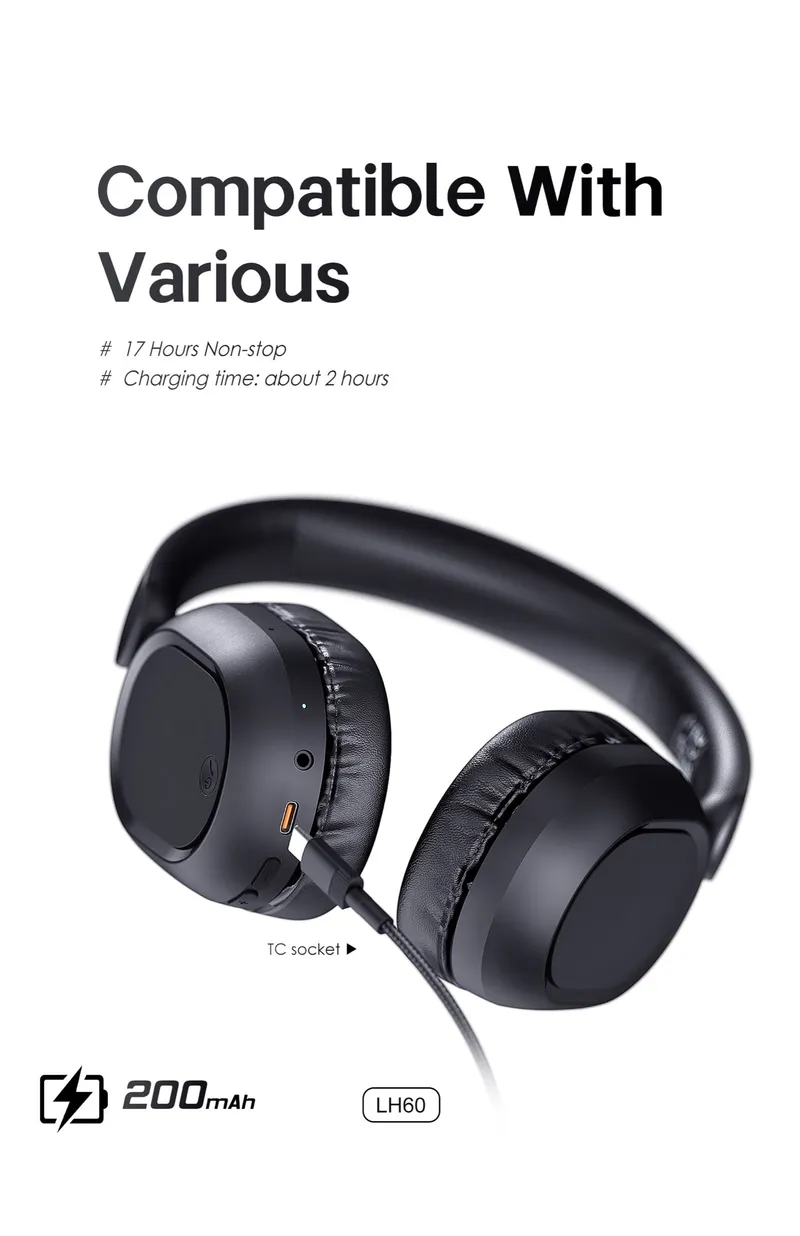 Lenyes Headphones LH60