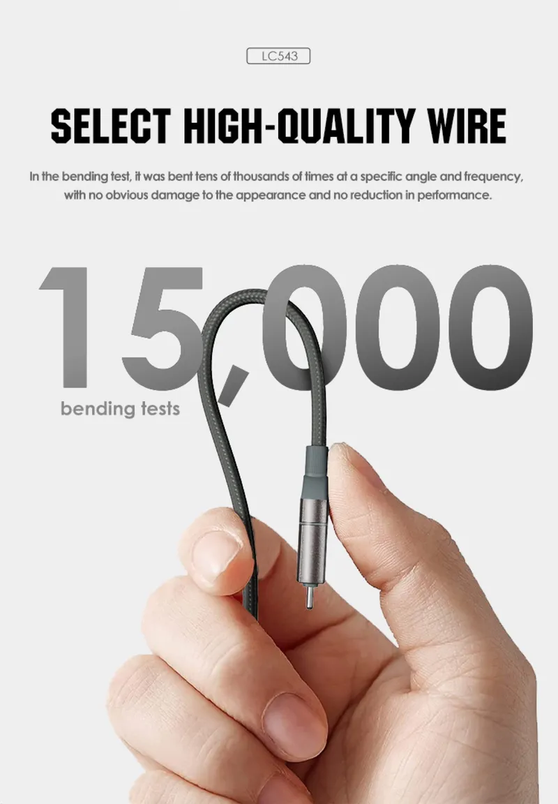 Lenyes 4-in-1 Magnetic Cable LC543