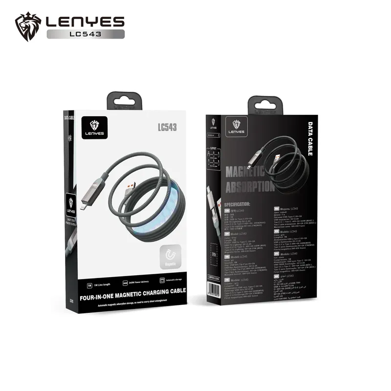 Lenyes 4-in-1 Magnetic Cable LC543