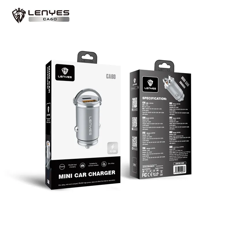Lenyes 45 W Car Charger CA60