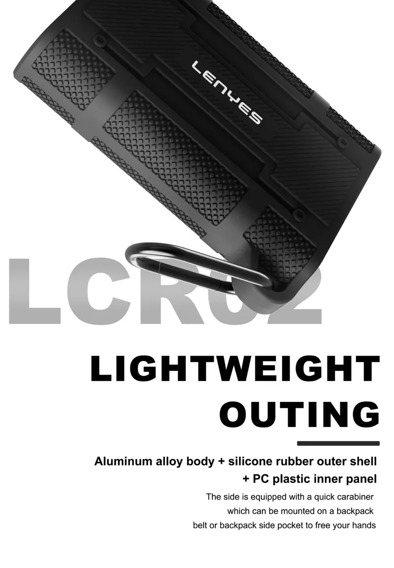 Lenyes USB-C SD/TF Card Reader LCR02