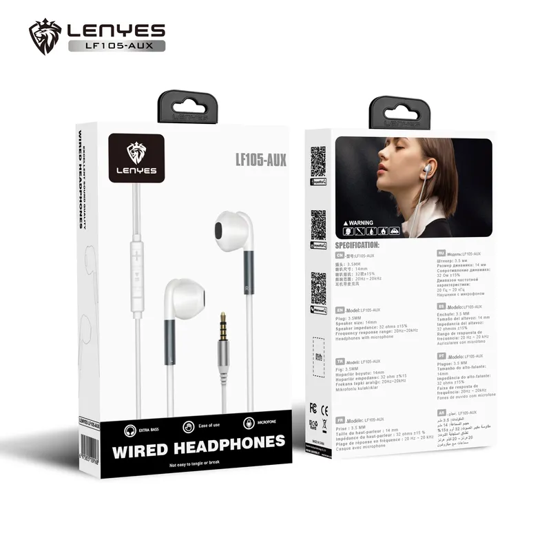 Lenyes USB-C Earphones LF105
