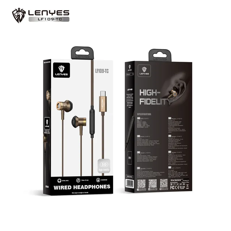Lenyes USB-C Earphones LF109