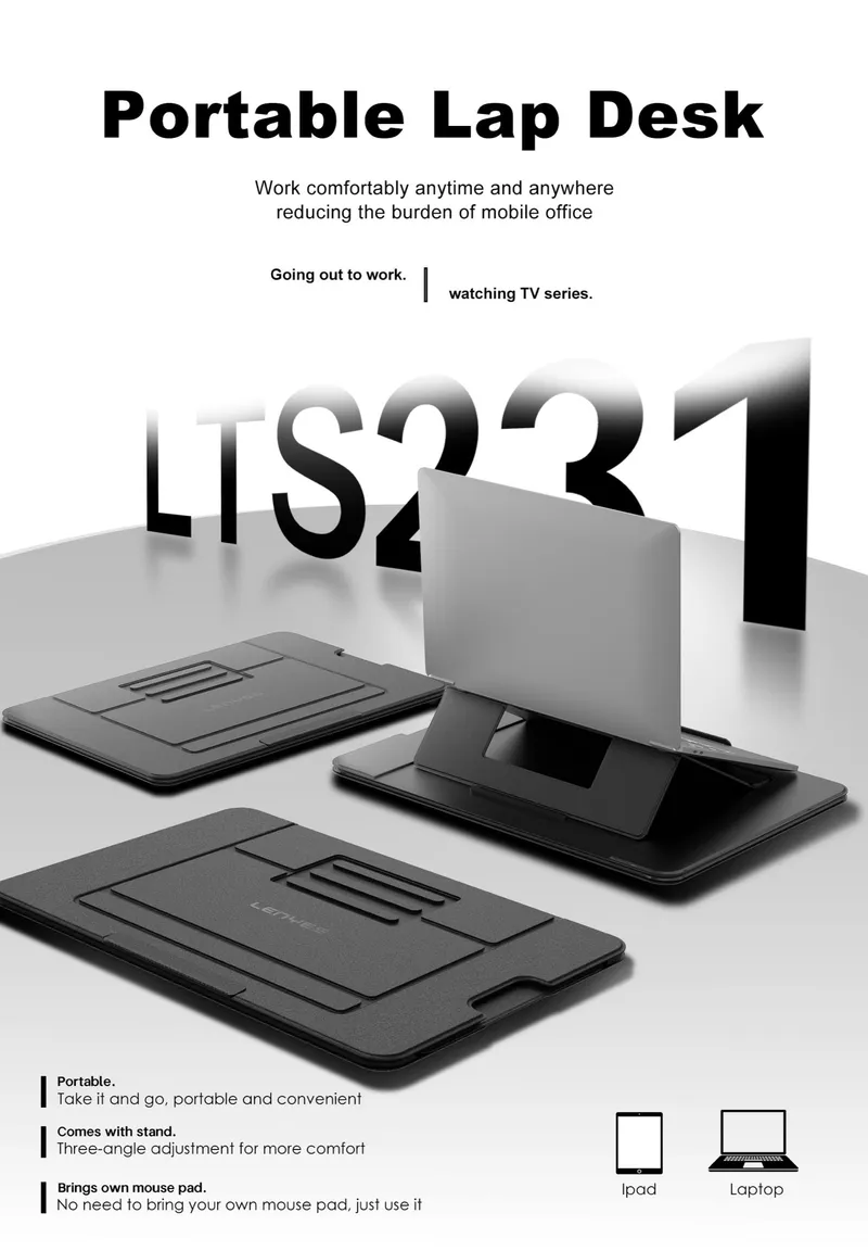 Lenyes Portable Lap Desk LTS231