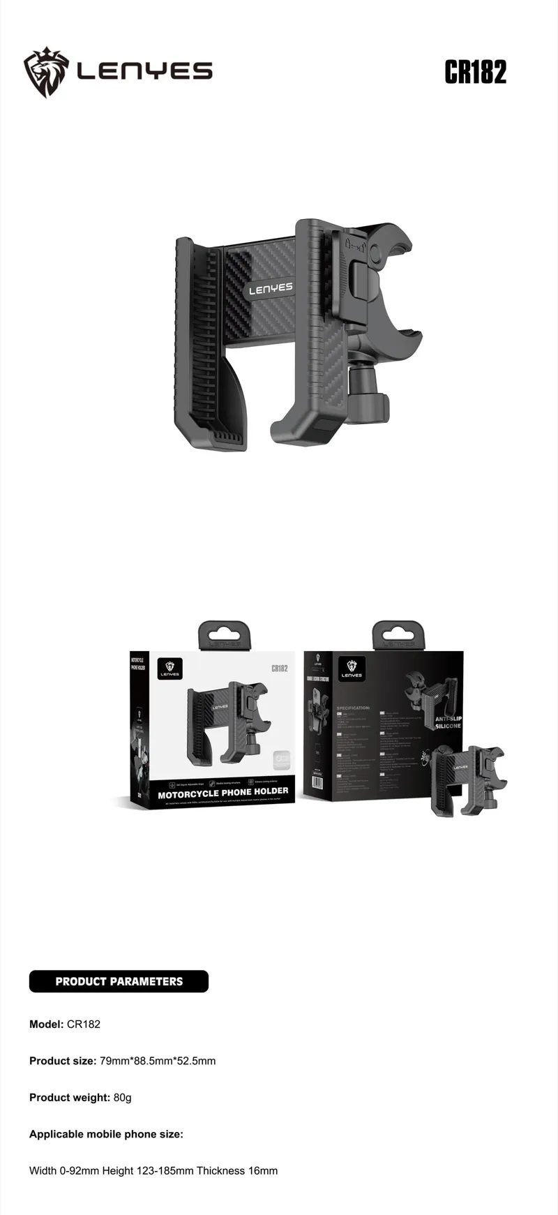 Lenyes Phone Holder CR182