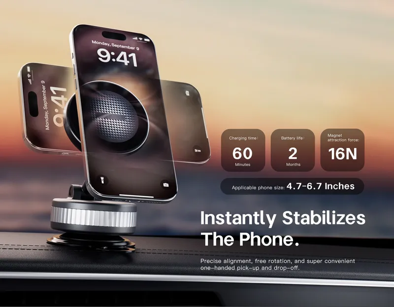Lenyes Magnetic Car Holder CR200