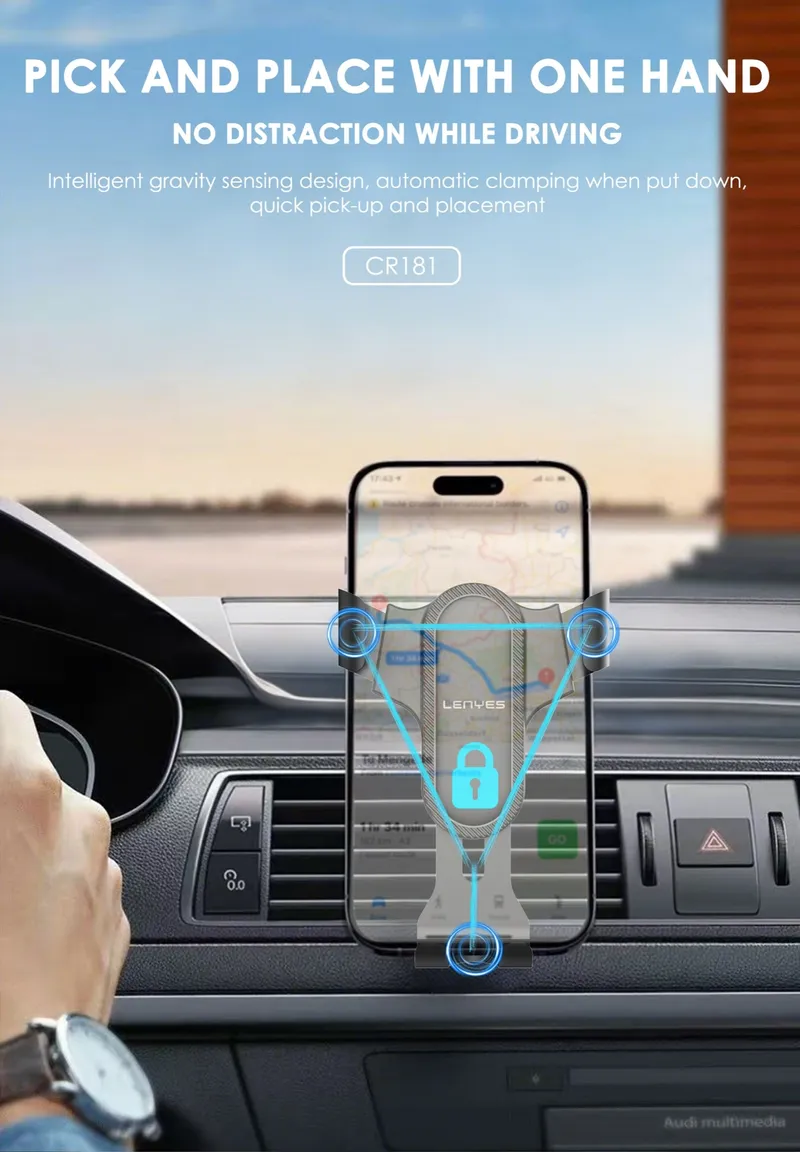 Lenyes Car Gravity Holder CR181