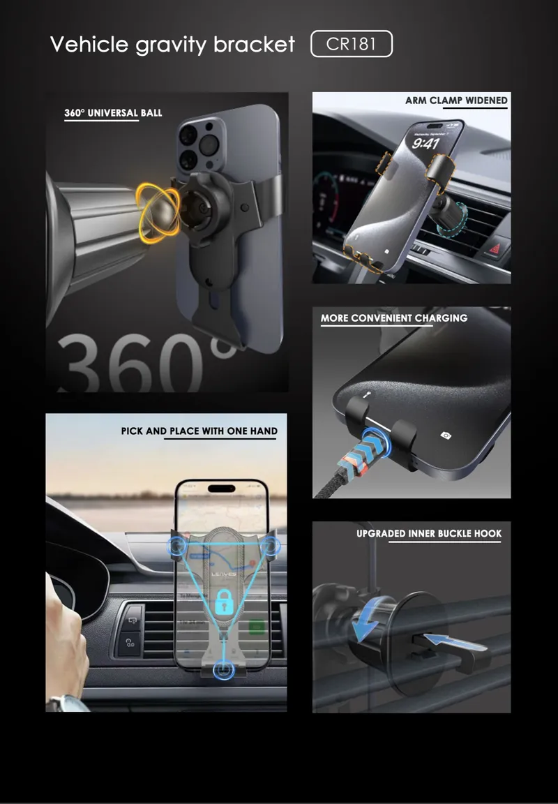 Lenyes Car Gravity Holder CR181