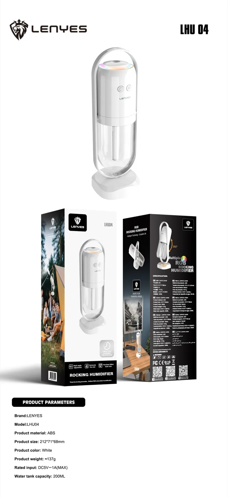 Lenyes Humidifier LHU04