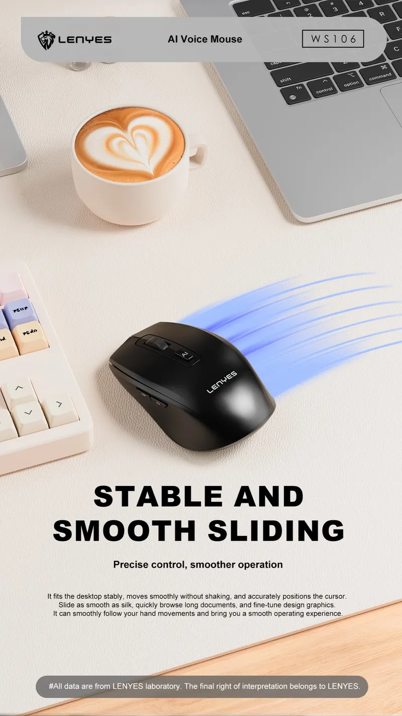 Lenyes Dual-Mode Wireless Mouse WS106