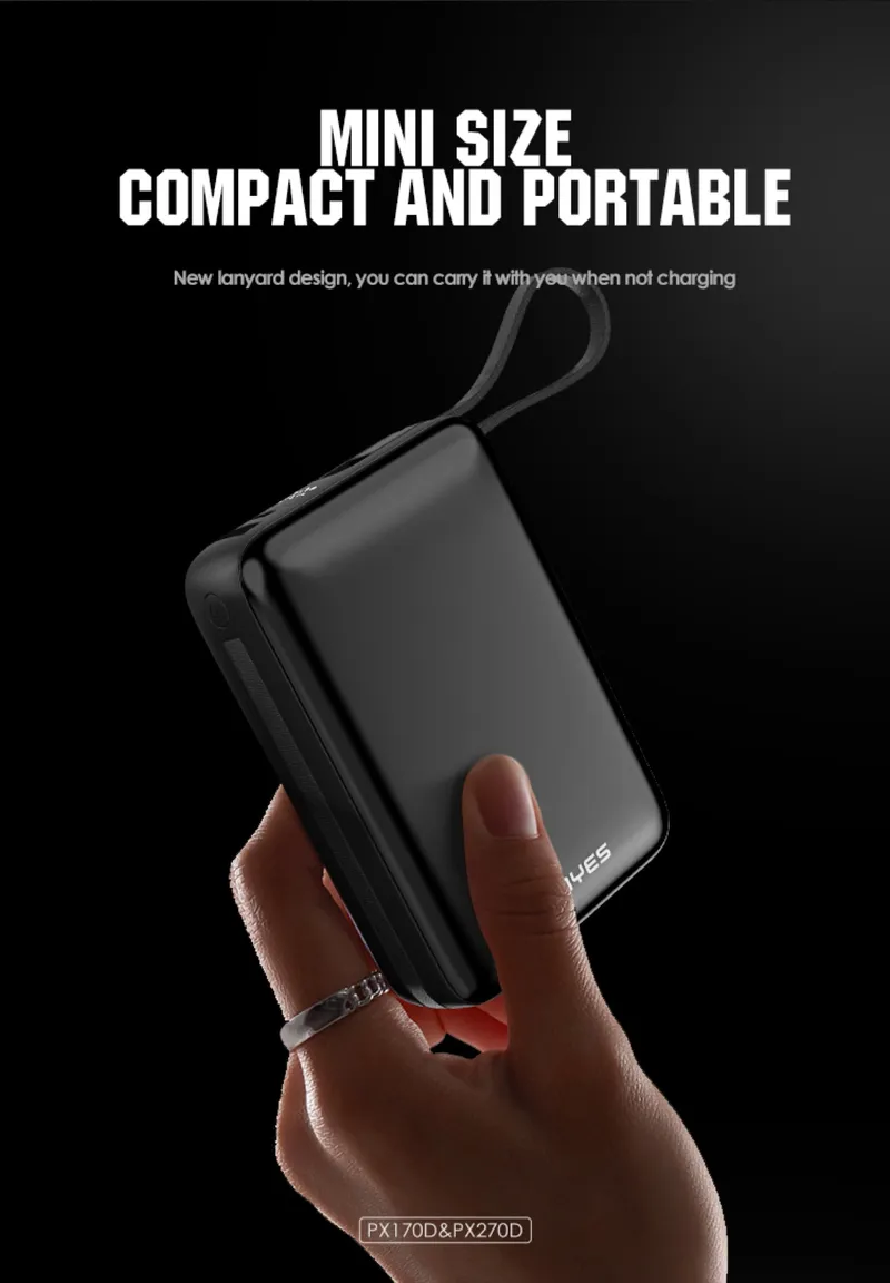Lenyes 10,000 mAh Power Bank PX170D