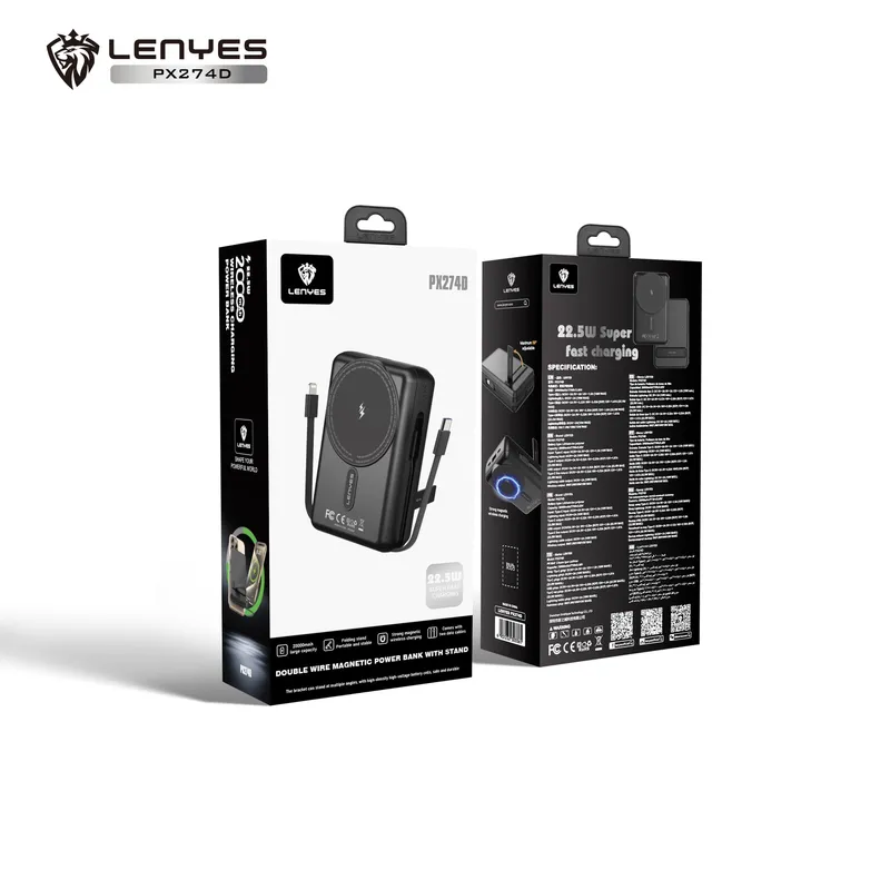 Lenyes 20,000 mAh Power Bank PX274D