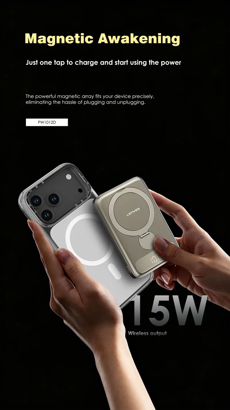 Lenyes 10,000 mAh Power Bank PW1012D
