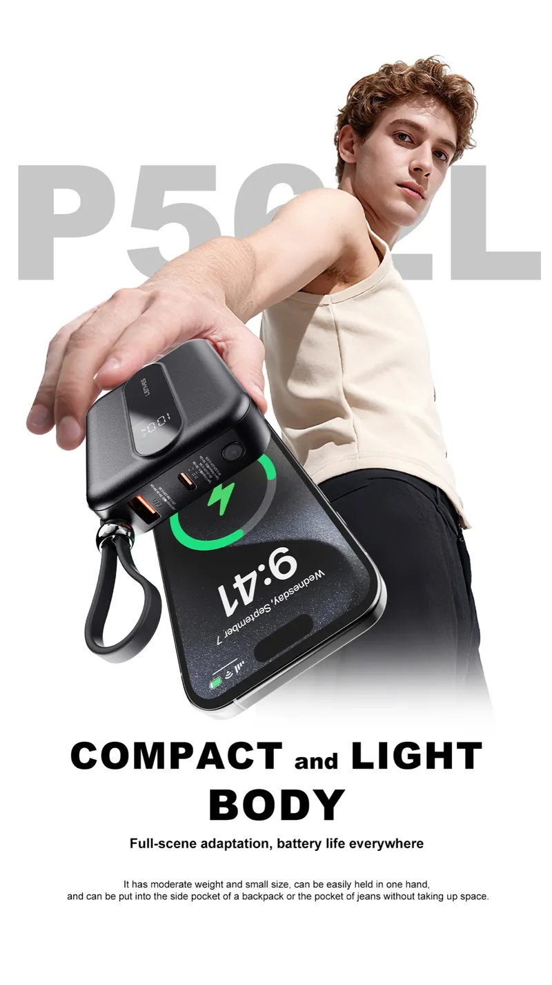 Lenyes 10,000 mAh Power Bank P562L