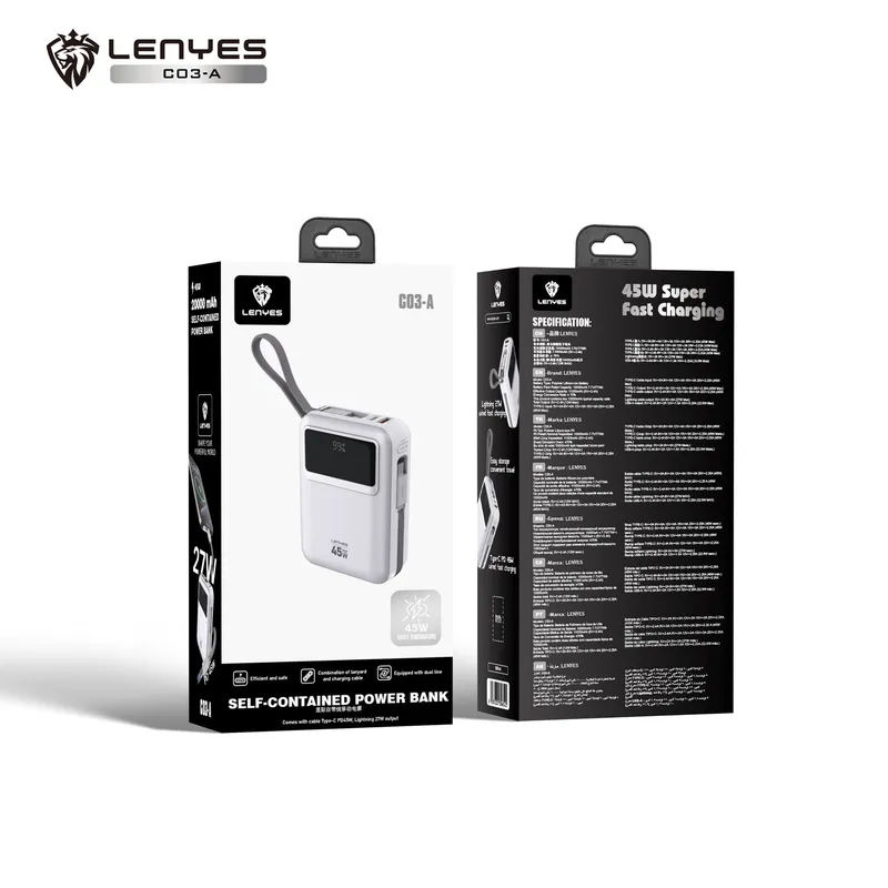Lenyes 10,000 mAh Power Bank C03-A