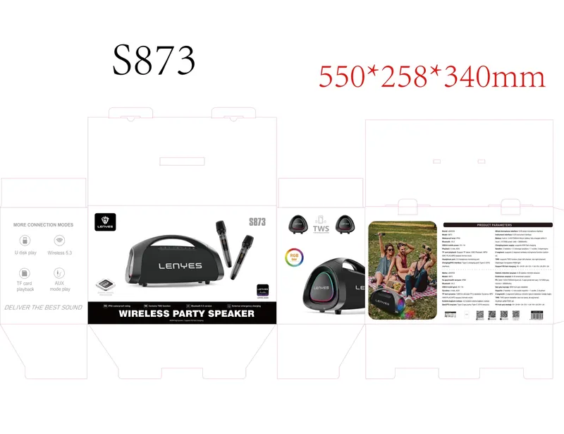 Lenyes Speaker S873