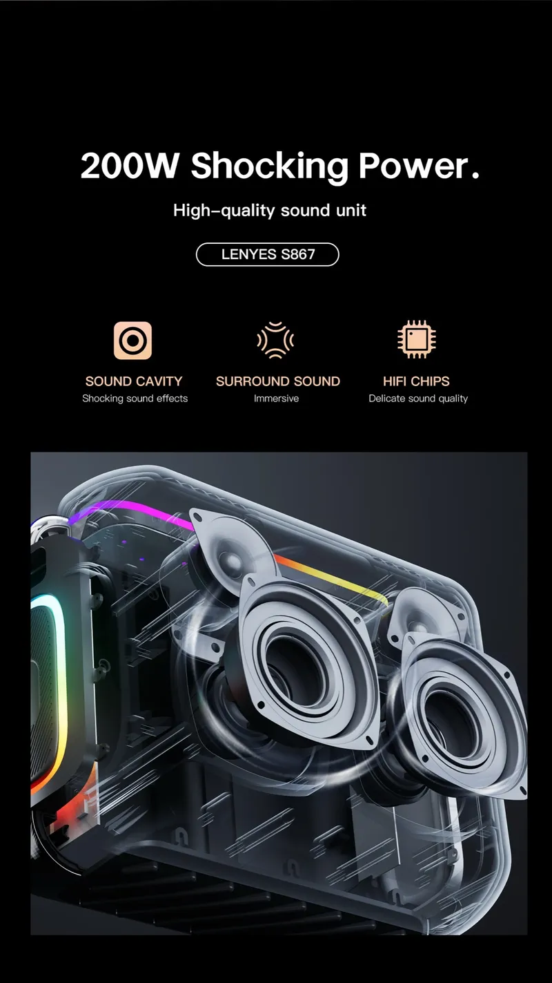 Lenyes Speaker S867