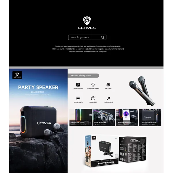 Lenyes Speaker S867
