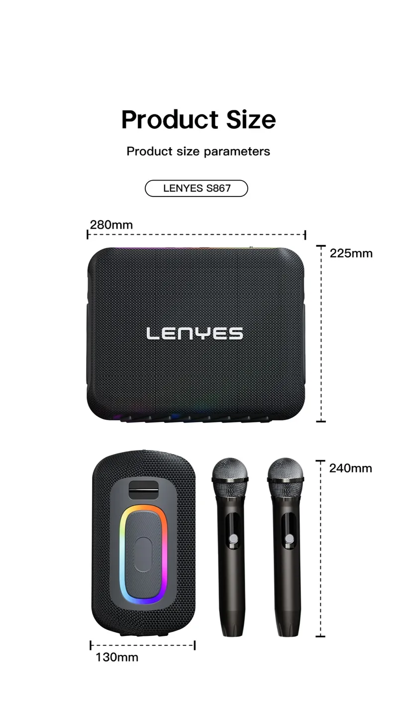 Lenyes Speaker S867