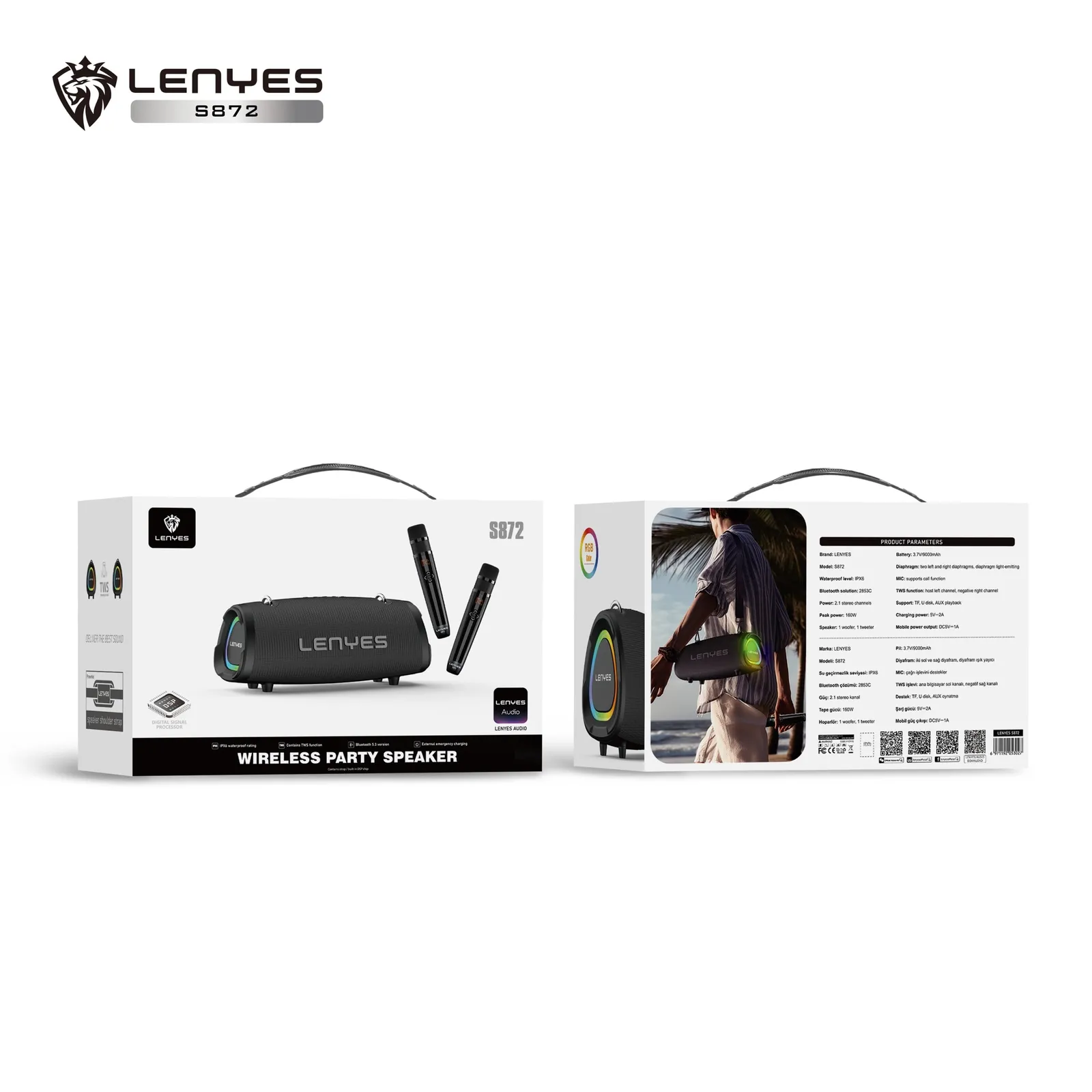 Lenyes Speaker S872