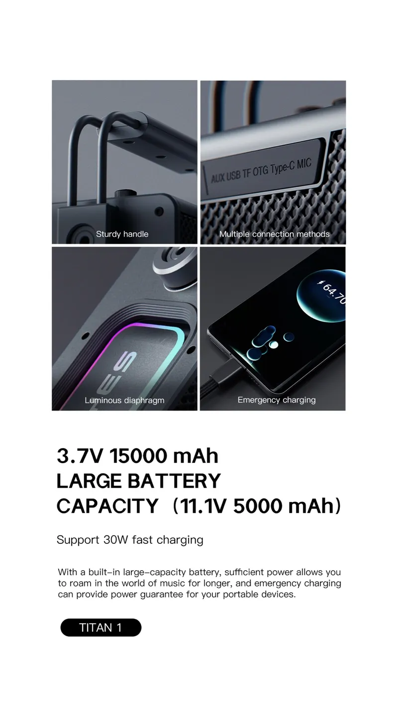 Lenyes Speaker TITAN 1