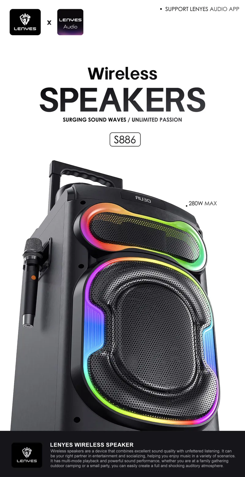 Lenyes Speaker S886