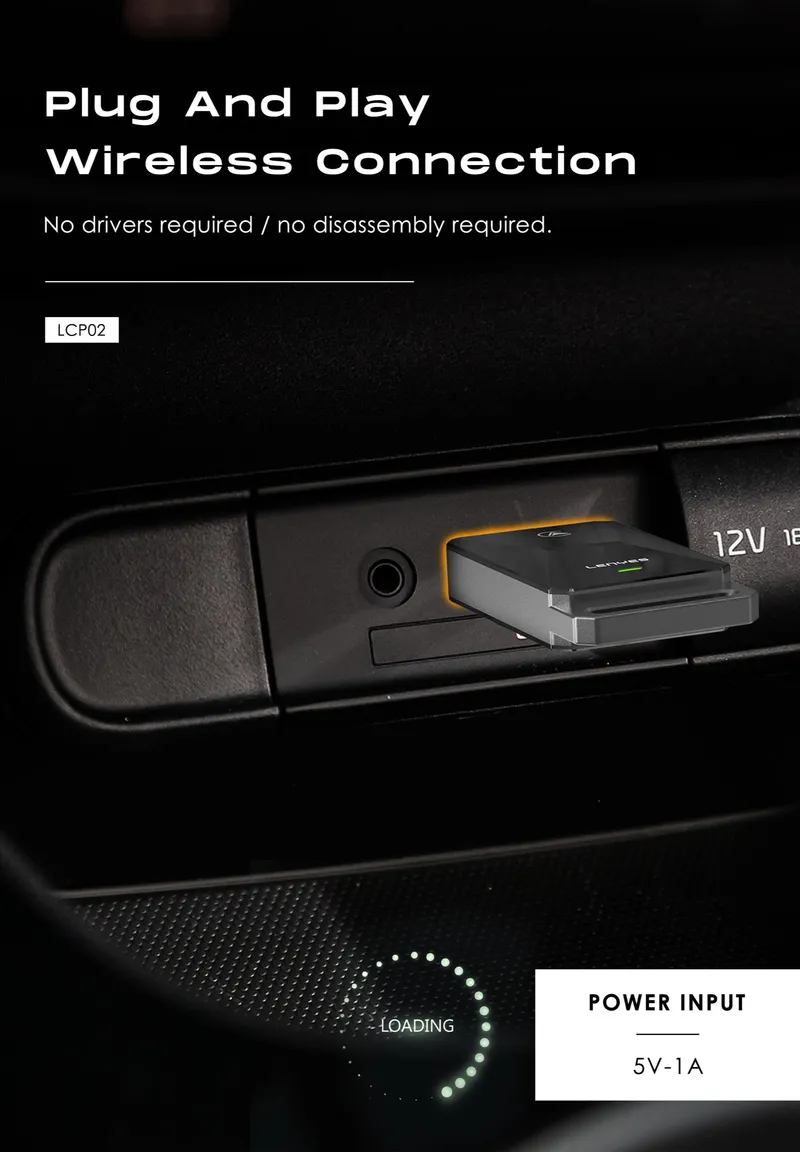 Lenyes Wireless Car Adapter LCP02