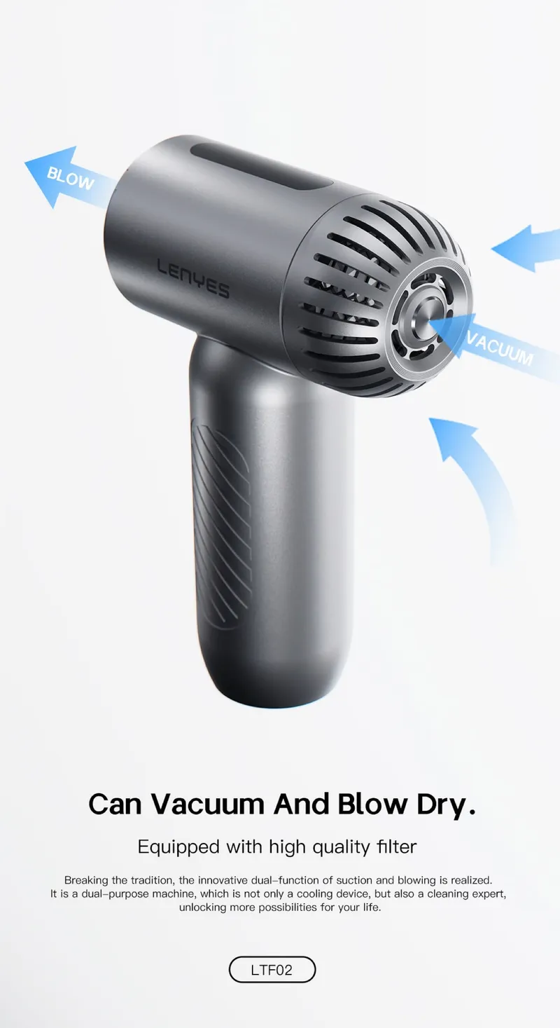 Lenyes Portable Turbo Fan LTF02