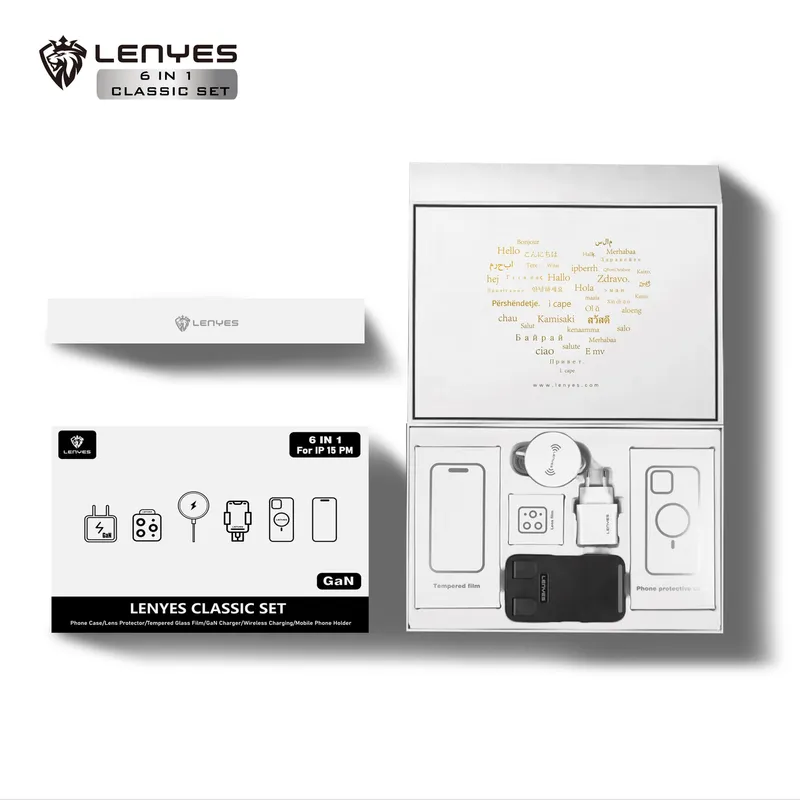 Lenyes 6-in-1 Wireless Charger PW320